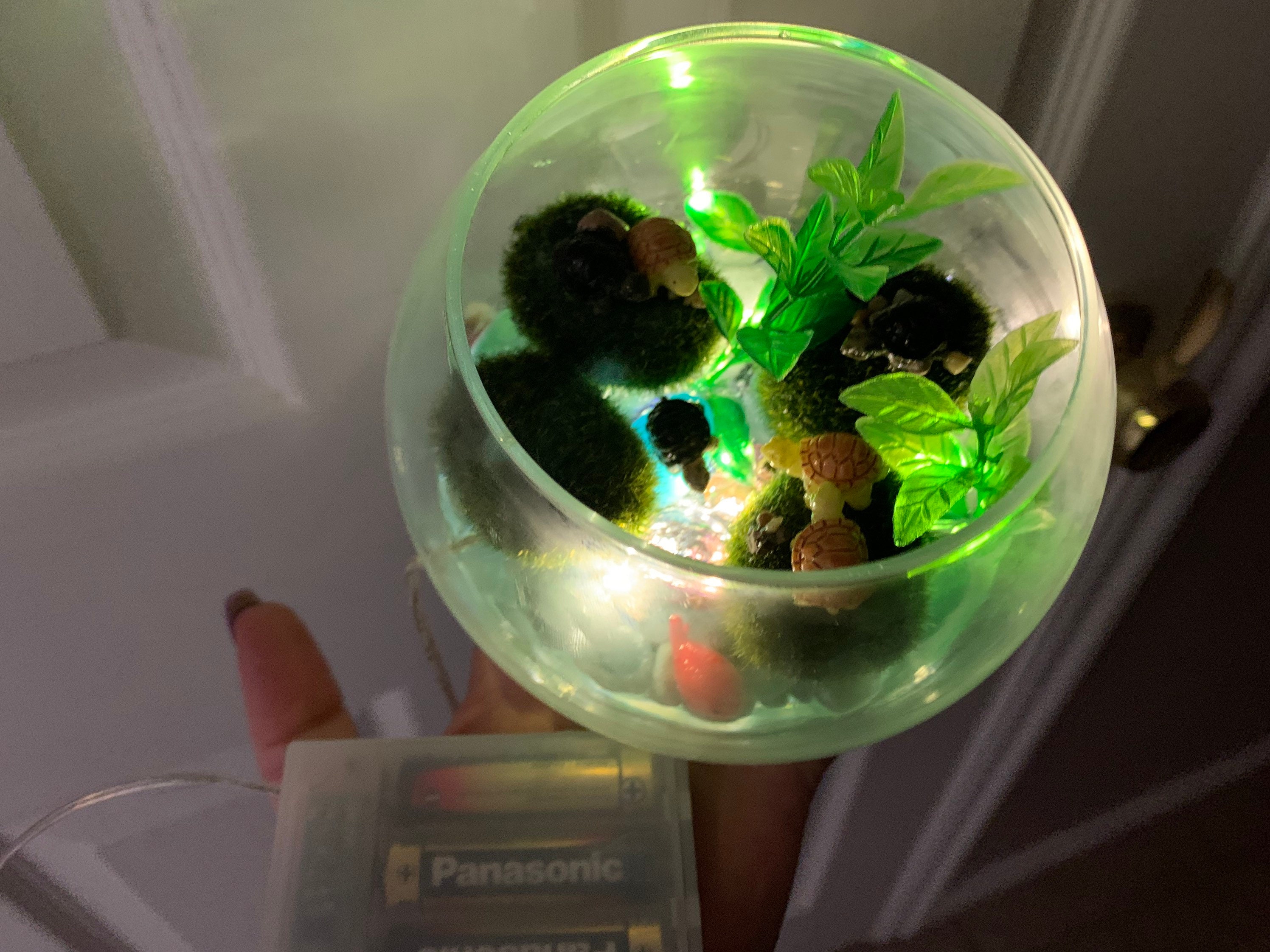 Turtle nightlight turtle aquarium lamp Turtle themed Baby Etsy