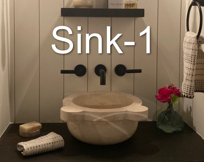 Vanity Top Sink • Vessel Sink • Sink Vanity • Bathroom Decor • Home Decor • Marble Sink • Rectangle Sink •  Bathroom Sink • Calacatta Sink