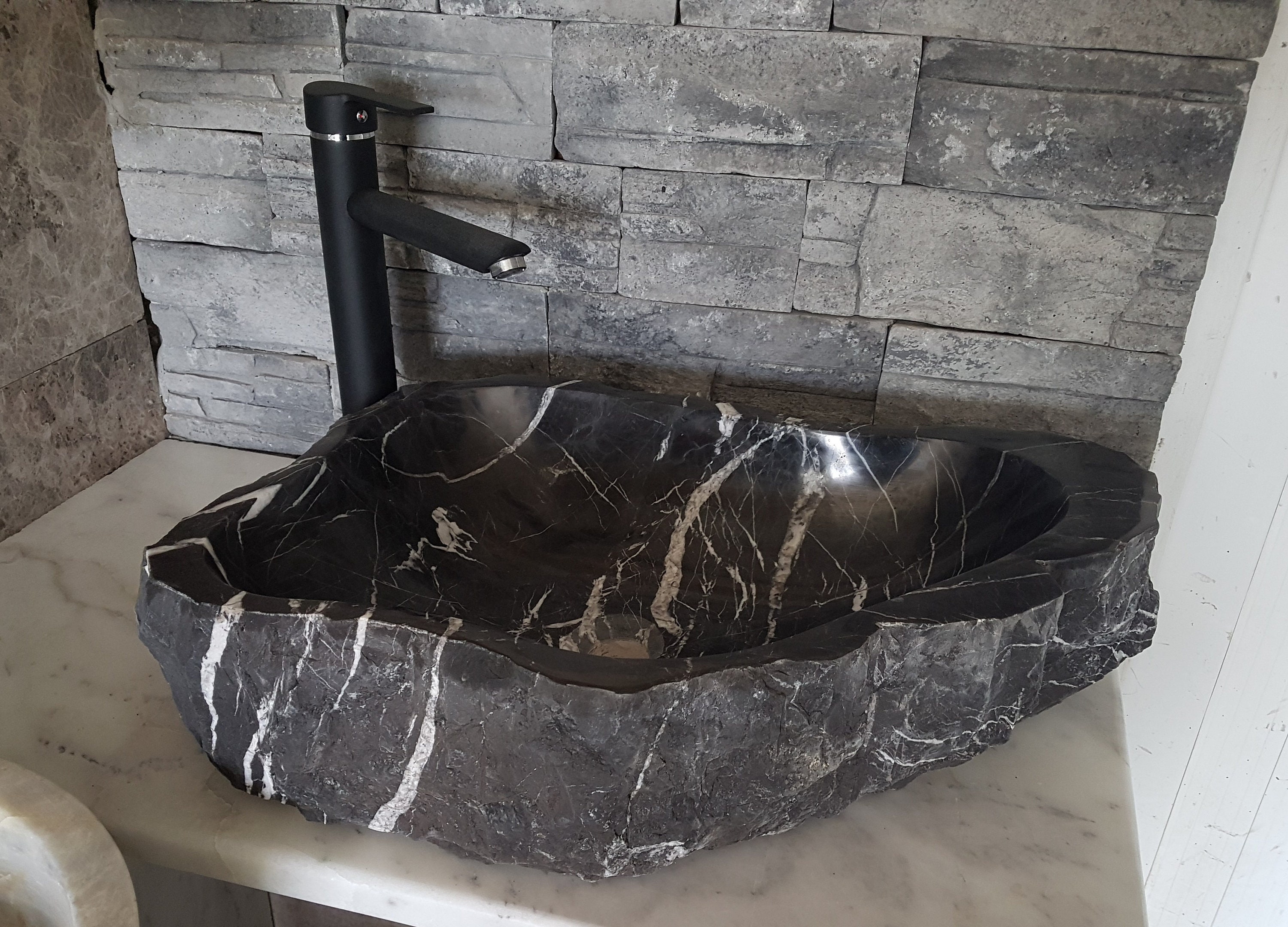 New Mercury Granite Stone Sinks  Shop Farmhouse Sinks – Rustic Sinks