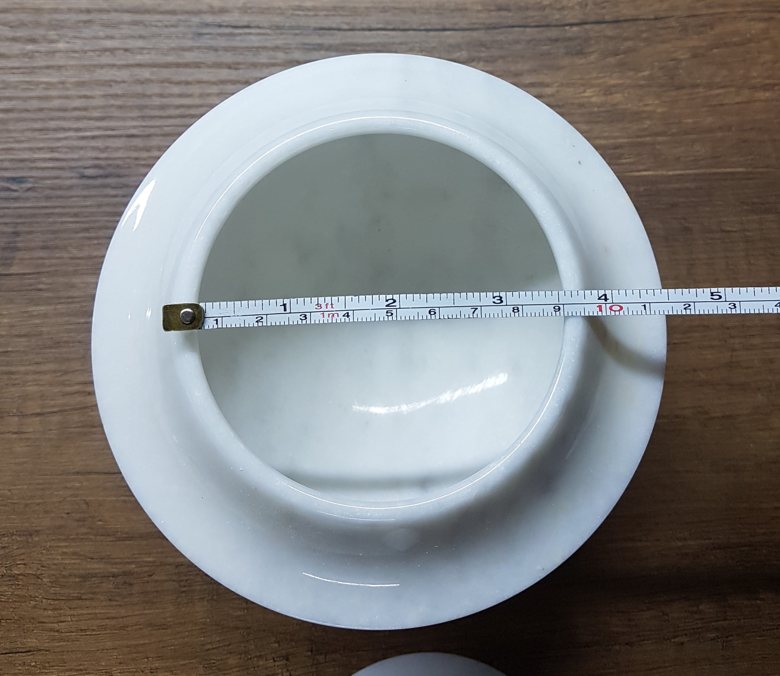 Vintage Style Marble Lidded Candy Dish Marble Sugar Bowl Quality