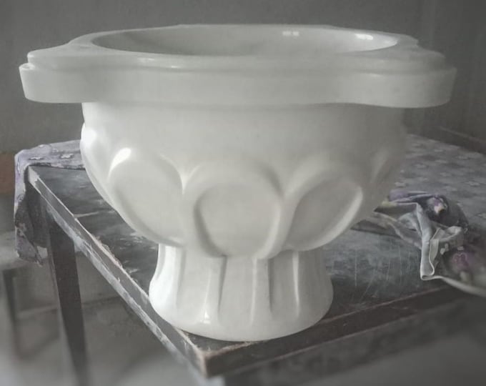 Turkish Bath Sink, Turkish Hammam Sink, Spa Sink, Ottoman Embroidered-Garden Flower Pot