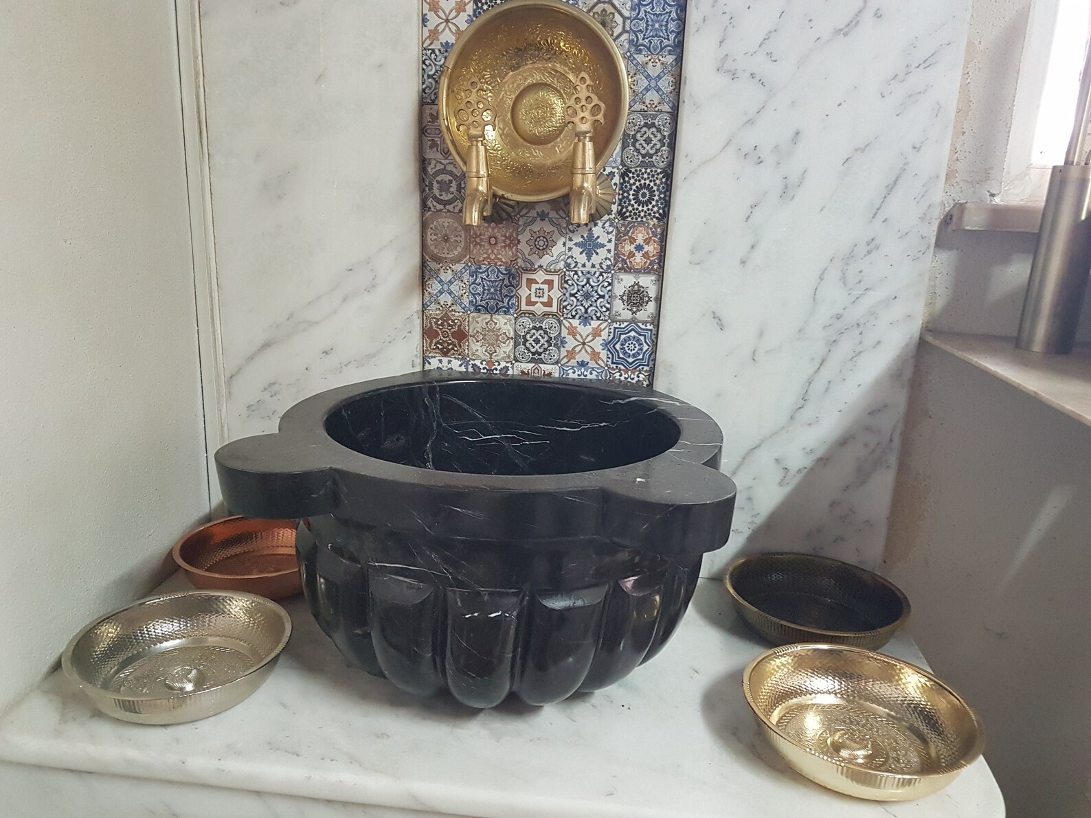 Turkish Bath Sink Turkish Hammam Sink Spa Sink Spa Decor Etsy