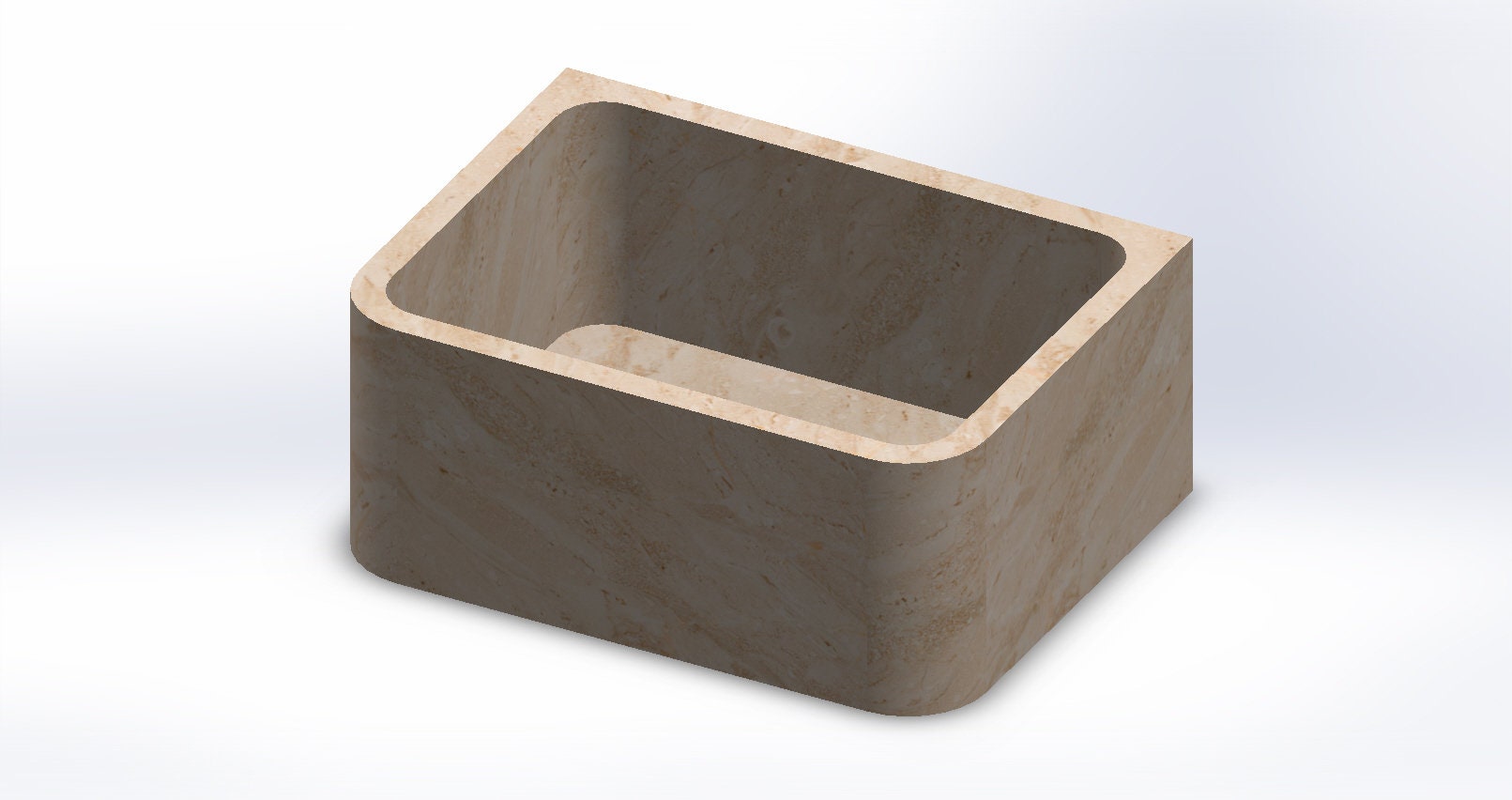 Kithcen Sink • Marble Bathroom Sink • Farmhouse Marble Sink • Vanity