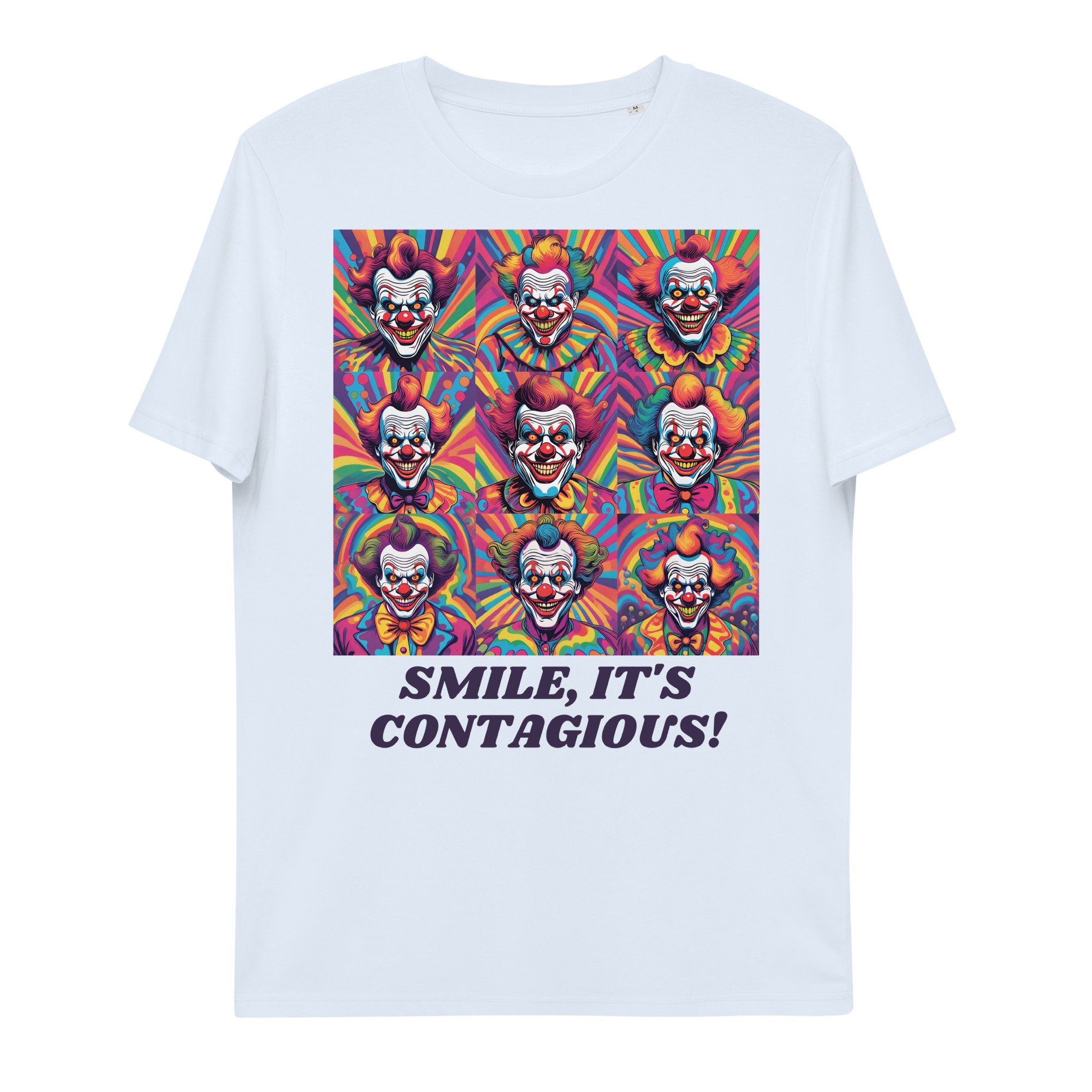 EVIL GOBLIN FACE - smiling, creepy, troll grin Mens T-Shirt