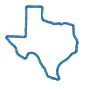 Texas Applique Outline Embroidery File