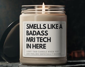 MRI Tech Gifts For Mri Technologist Candle, Funny Mri Technician Student Graduation Gift, Mri Tech Candle For Mri Tech Grad 2025
