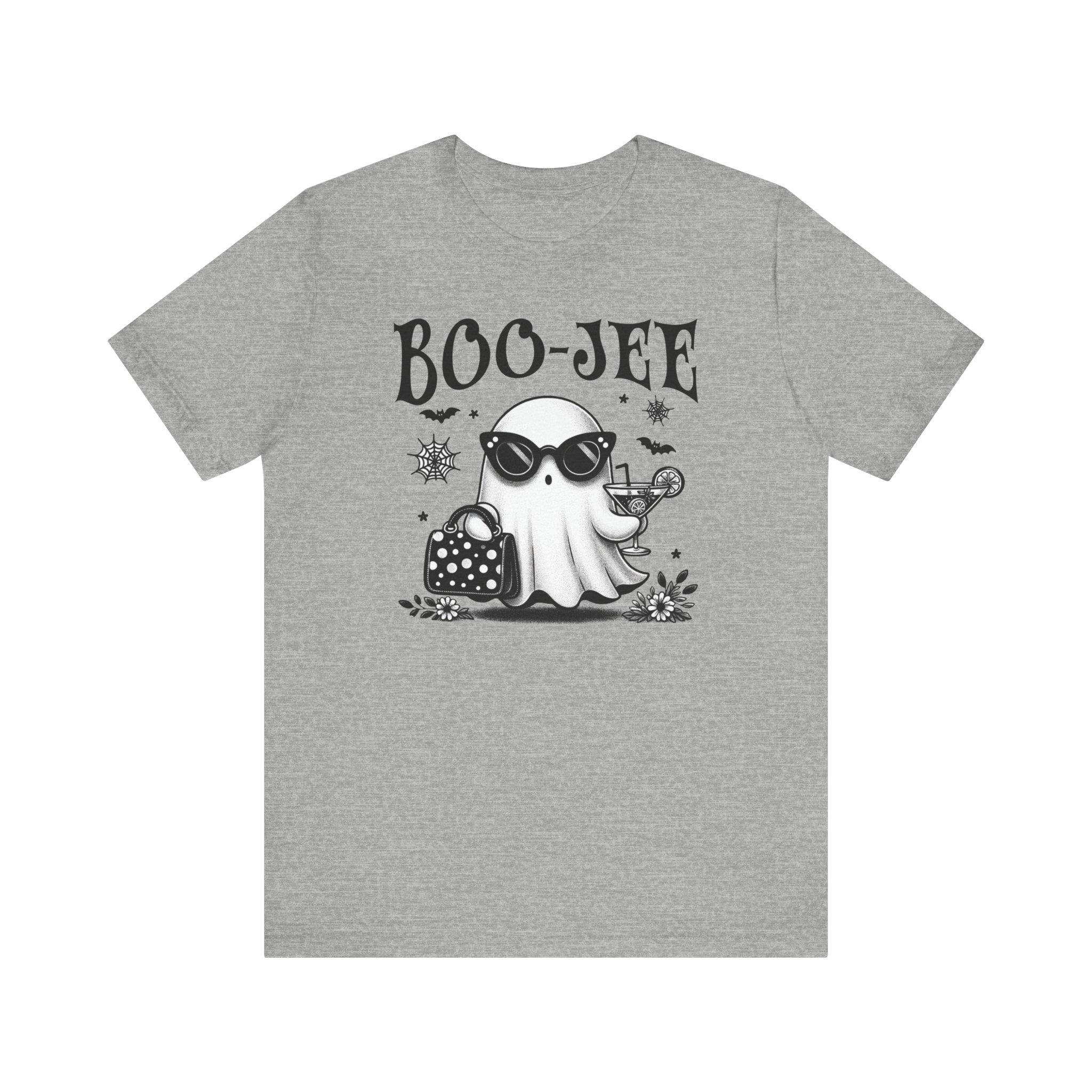 Boojee Ghost Shirt, Cute Boo-jee Pink Halloween Martini Tshirt ...