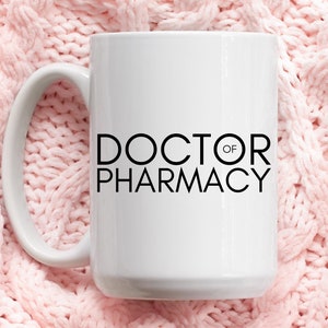 Pharmacist Mug, New Pharmacist Graduation Gift, Doctor of Pharmacy ...