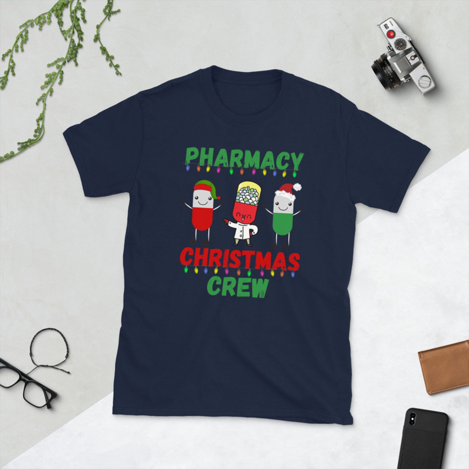 Pharmacy Christmas Shirt Christmas Pharmacy Shirt Pharmacy | Etsy