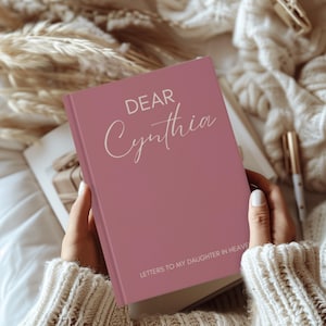 Diario de duelo personalizado, pérdida de una hija, celebración de la vida, cuaderno conmemorativo, cuaderno de notas, reflexión de simpatía, duelo, regalo de duelo