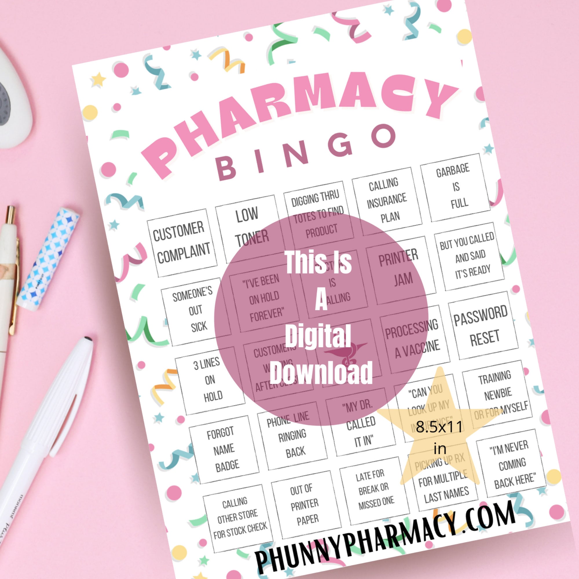 Printable Pharmacy Games