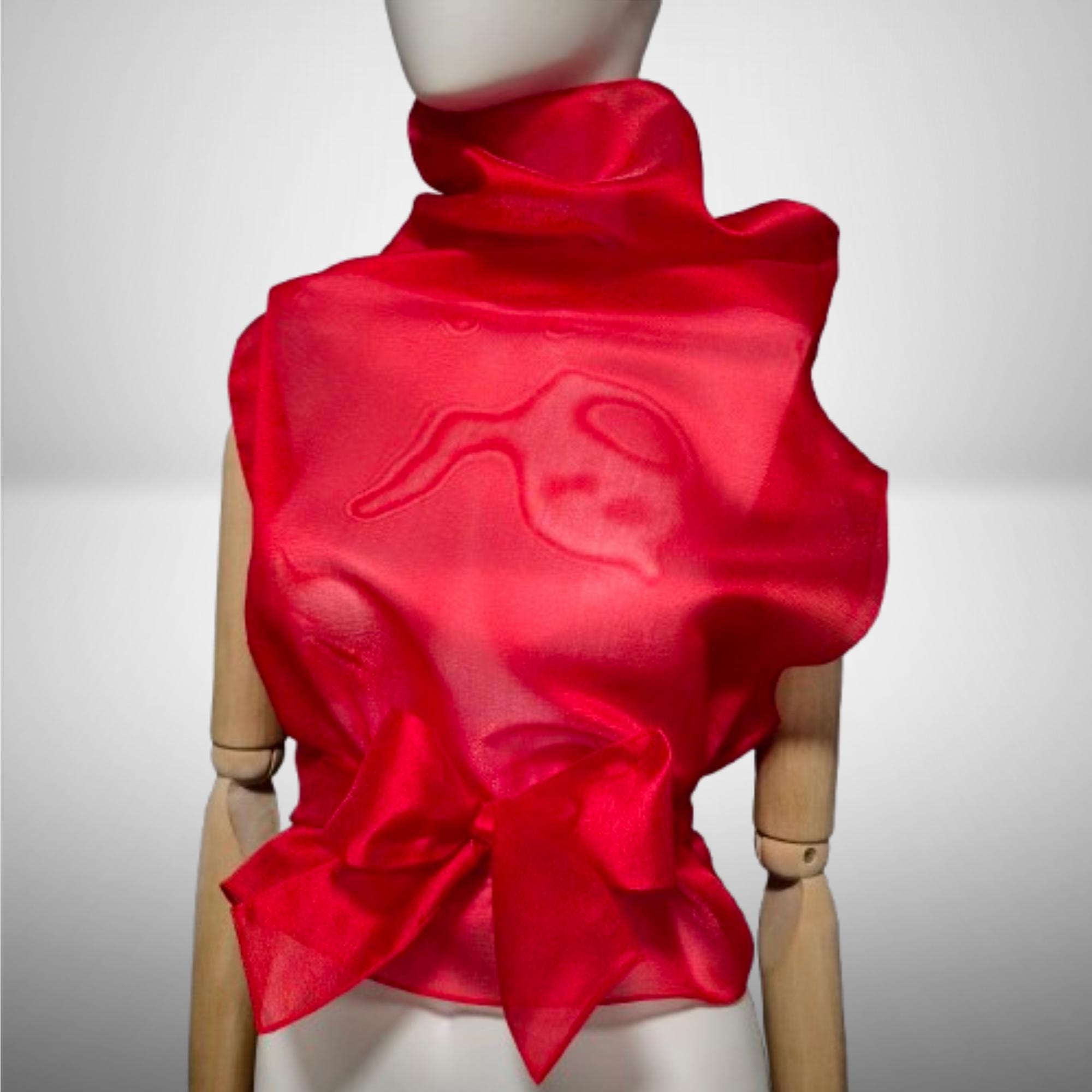 Red Tulle Top - Etsy