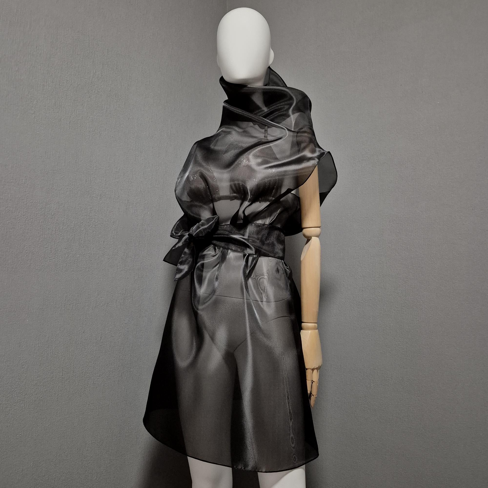 Black Transparent Dress - Etsy