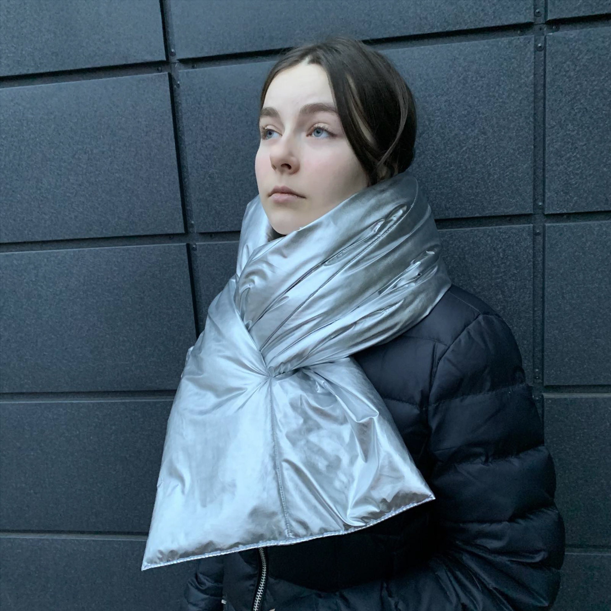 Silver Blanket and Scarf - Ehsshield