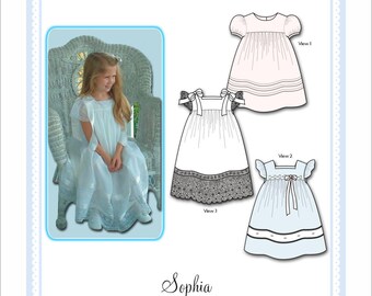 Bonnie Blue Designs Pattern 163 Sophia