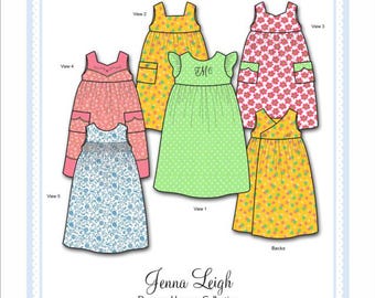 Bonnie Blue Designs Pattern 142B Jenna Leigh