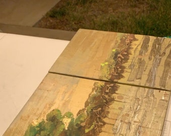 Triptych Original Painting