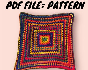 Grannys Basic Square Blanket Pattern