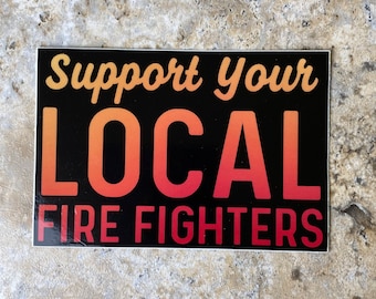 Firefighter Gift, Firefighter Wife, Firefighter Sticker, Car Decal, MacBook Stickers, Water Bottle Stickers, Firefighter Mom Husband Family