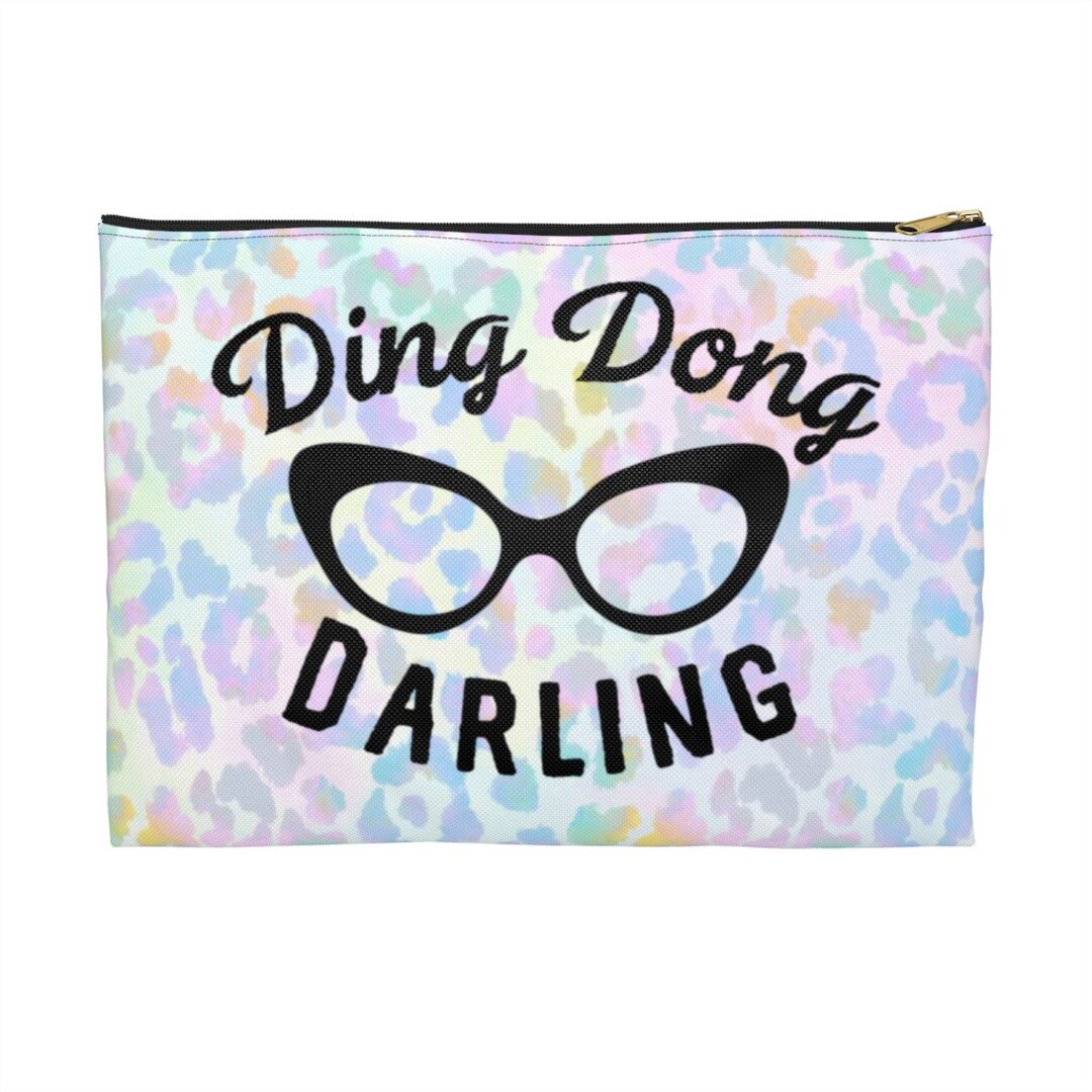 Ding Dong Darling Glow up Fan Bag, Make up Artist Gift, MUA Kit Bag