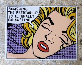 Feminist Stickers, Feminist Car Decal, Pro Choice Sticker, Pro Women Sticker, MacBook Stickers, Water Bottle Sticker, Bumper Stickers