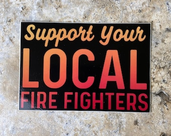 Firefighter Gift, Firefighter Wife, Firefighter Sticker, Car Decal, MacBook Stickers, Water Bottle Stickers, Firefighter Mom Husband Family
