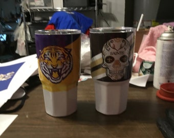 lsu yeti tumbler