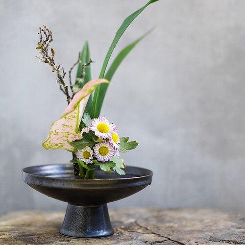 Handmade Mini Ceramic Ikebana Vase/flower Arrangement in Etsy