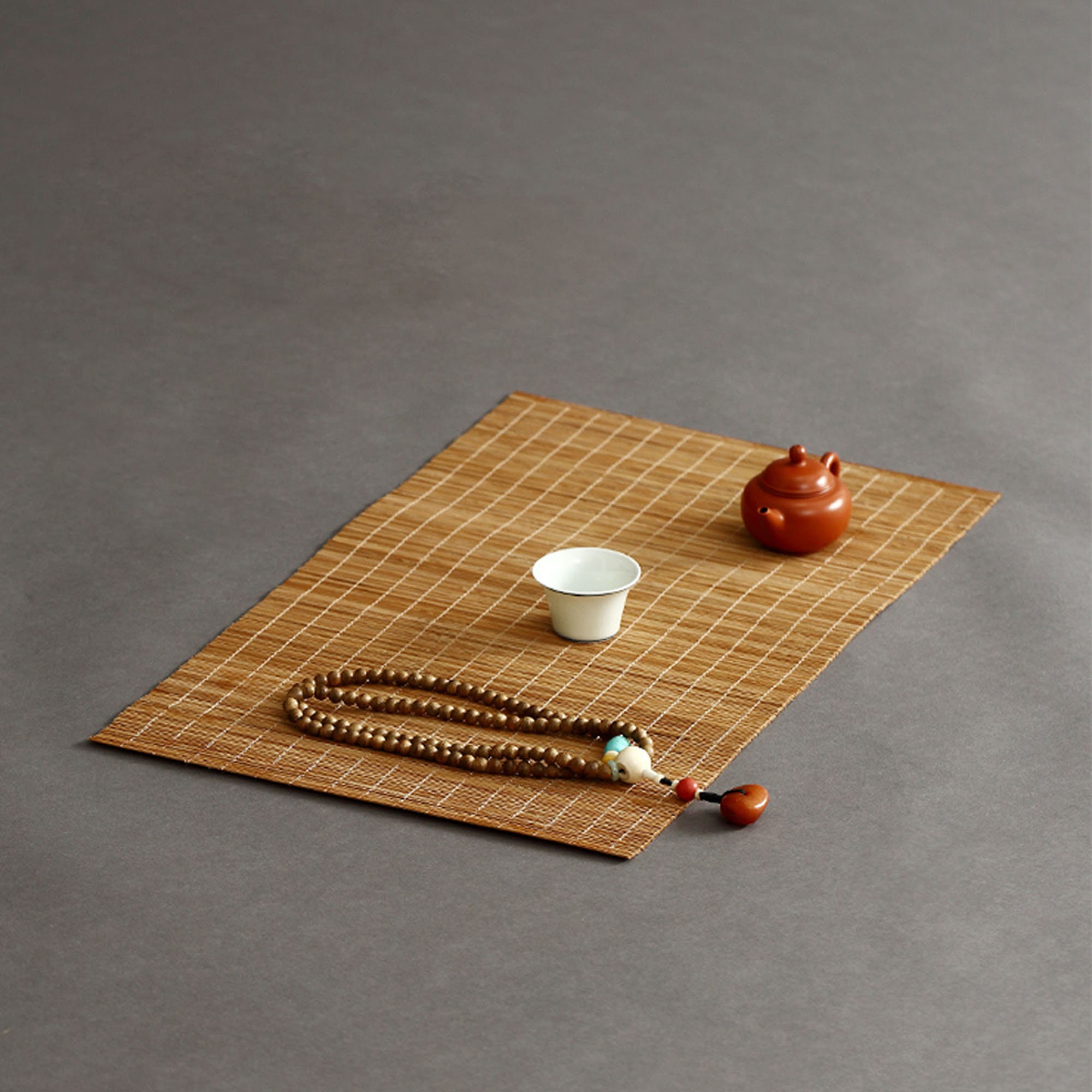 All Natural Handmade Bamboo Tea Mat Place Mat Tea Set - Etsy UK