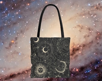 ASTROLOGY- AOP Tote Bag Zodiac