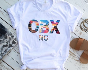 Outer Banks NC Unisex Tee - North Carolina Beach Vacation Shirt, Coastal Summer Apparel, Beach Lover Gift, Ocean State T-Shirt, OBX NC