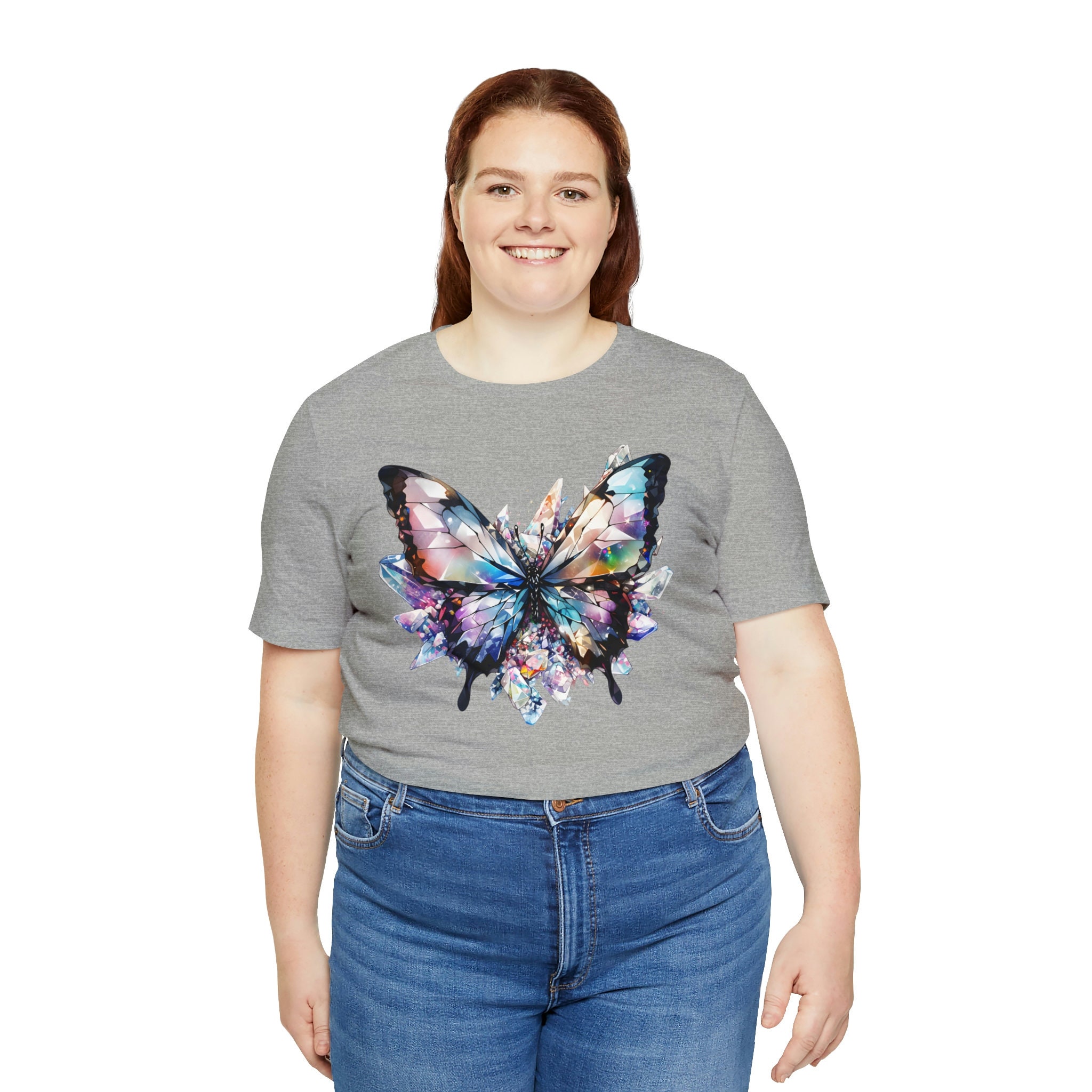 Edgely™ Jewel Embellished Crew Neck Tee