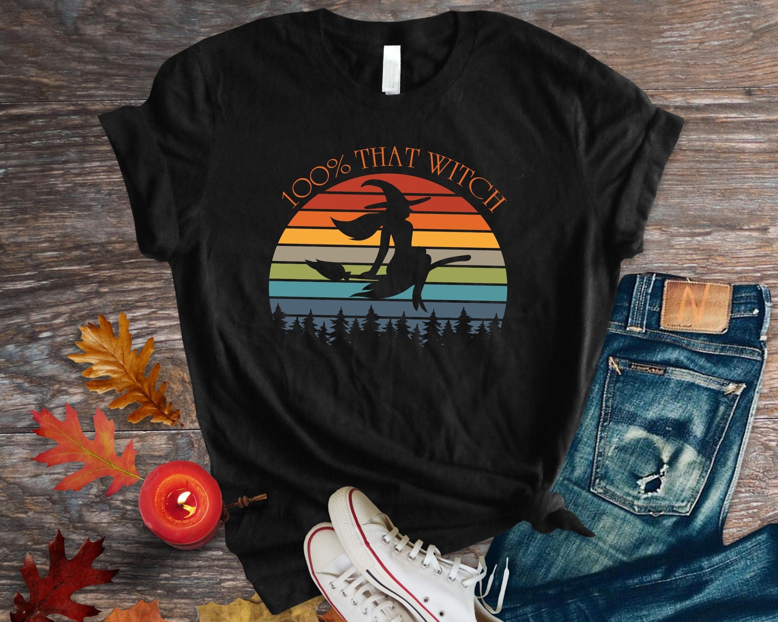 Discover 100 Percent That Witch Halloween T-Shirt
