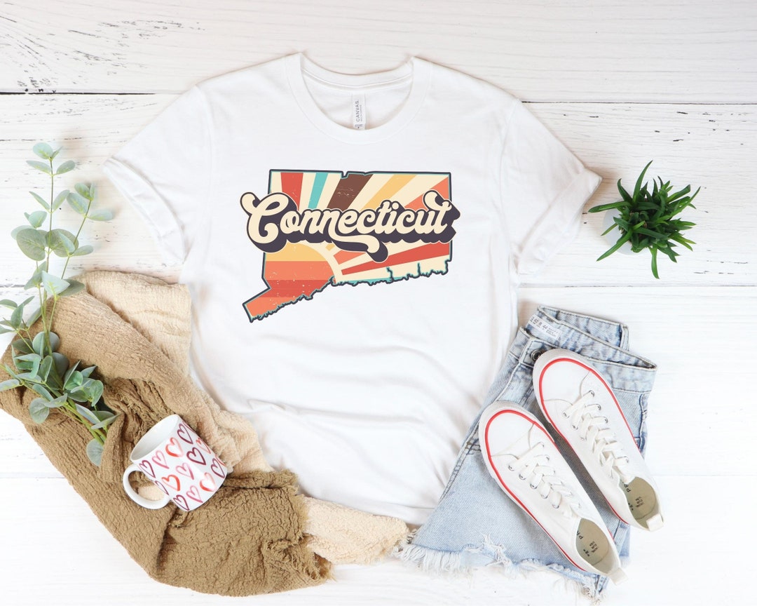 CONNECTICUT Shirt State Pride, Constitution State, Nutmeg State