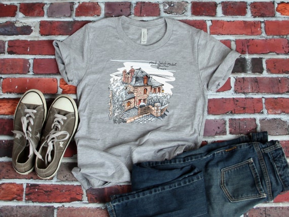Mont St Michel Shirt- Unisex Jersey Short Sleeve Tee, France