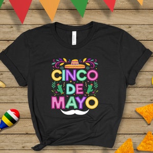 Cinco De Mayo Shirt - Fiesta T-shirt, Senoritas Shirt, Women&#39; s Cinco De Mayo Outfit, Drinking Alcohol Tee, Party Shirt UNISEX