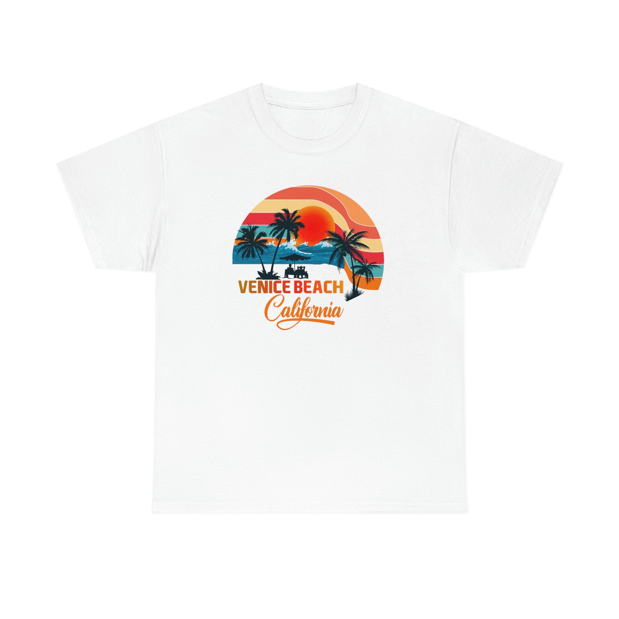 Venice Beach Shirt - Unisex Heavy Cotton Tee, California, SOCAL