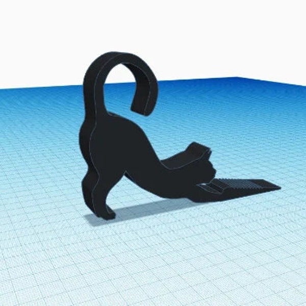 Cat Door Stopper STL File for 3D Print AND gcode for Creality Ender 3 series