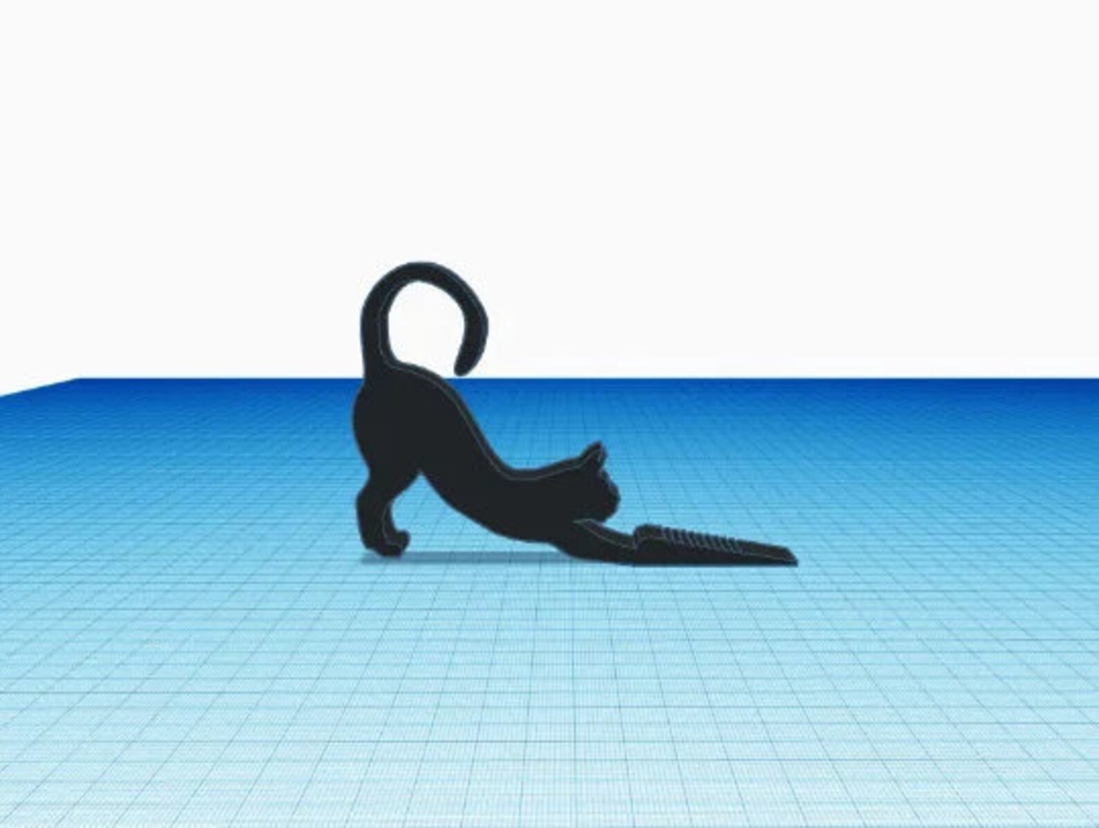 Cat Door Stopper STL File for 3D Print AND Gcode for Creality Ender 3