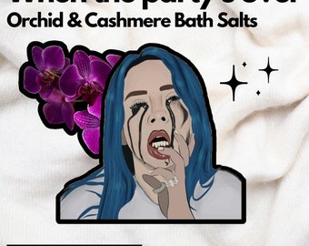 When the party's over orchid cashmere bath salts