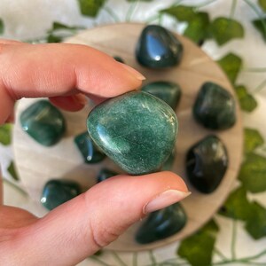 One (1) Intuitively Chosen Green Aventurine Tumble