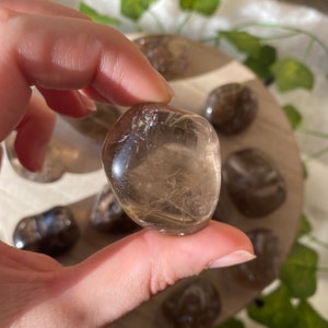 One (1) Intuitively Chosen Smoky Quartz Tumble