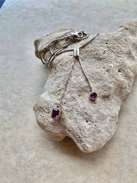 Beautiful Handmade Amethyst Necklace - image 2