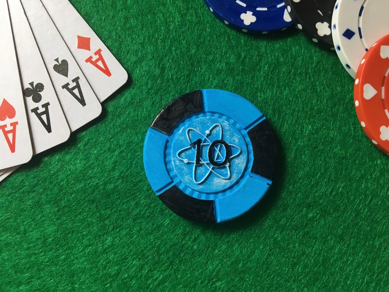 Atomic Wrangler Fallout New Vegas Poker Chip - Etsy Finland