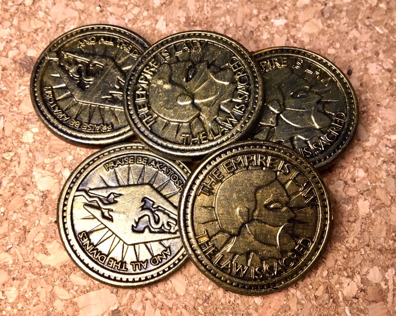 Skyrim Gold Coin Etsy
