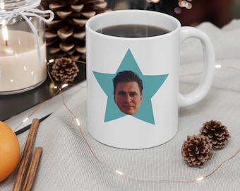 The Office Face Mug (EU) - The Office Gifts - The Office Star Mug - Office Star Mug - Custom Photo - Personalized - Ceramic Mug 11oz