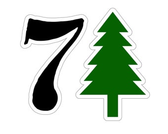 Seven Tree - PowerStroke - Diesel - 7.3 Sticker