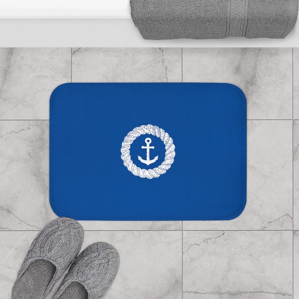 Nautical Bath Decor Etsy
