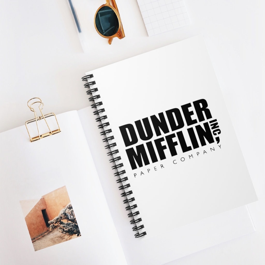 Dunder Mifflin Paper Company Spiral Notebook