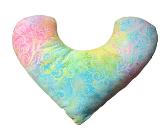 Mastectomy Pillow, Heart Pillow, Breast Cancer Gift, Best Friend Gift,